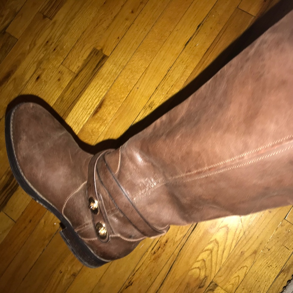 coach knee high boots